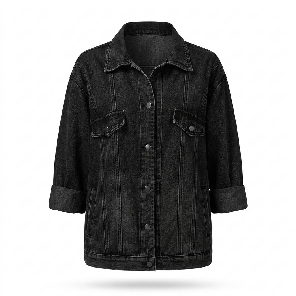 Gentleman Code - Caber | Geknöpfte Gewaschene Jacke Damen