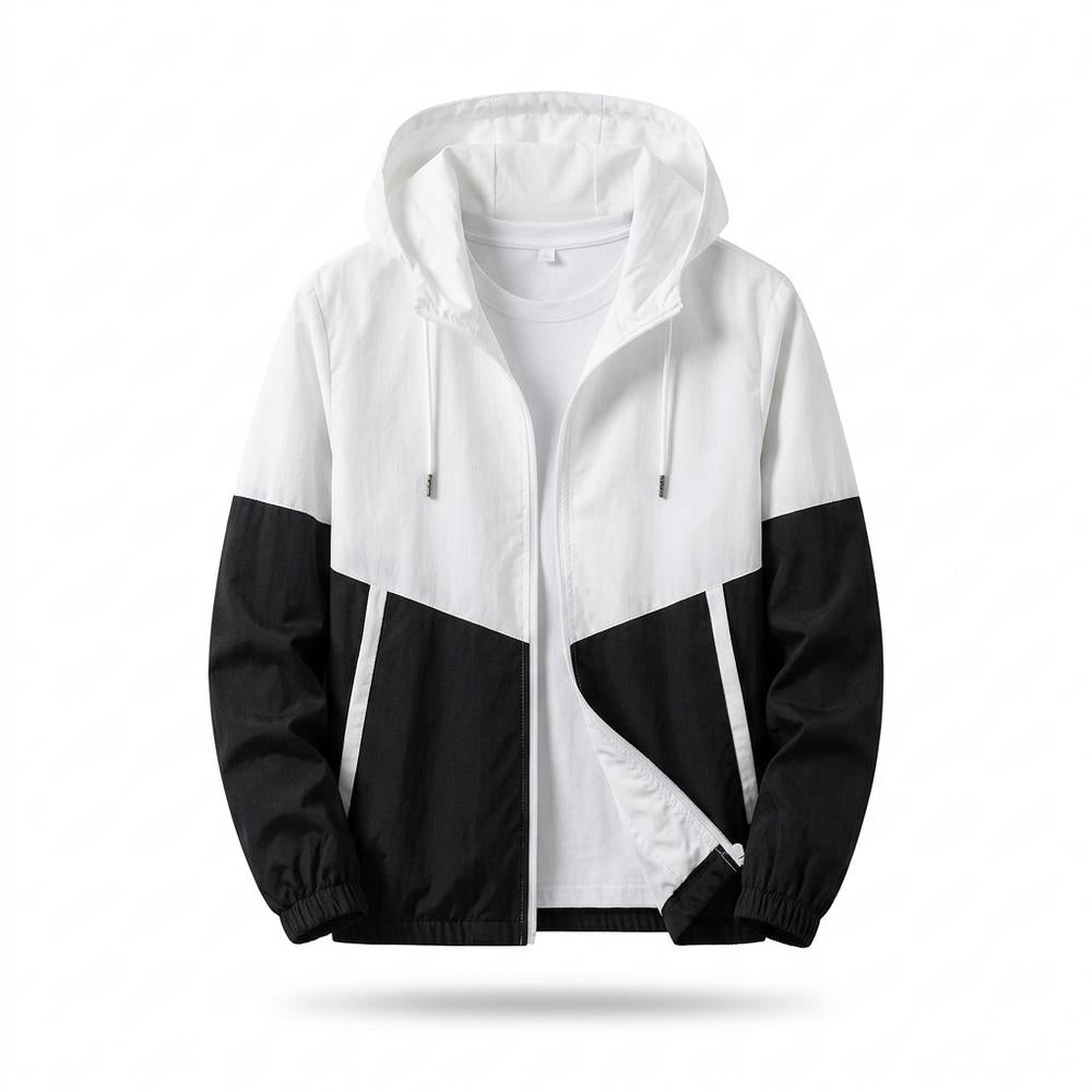 Gentleman Code - Retev | Zweifarbige Kapuzen Jacke Unisex