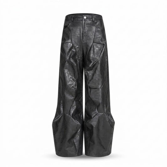 Gentleman Code - Cotod | Weit Geschnittene Strukturierte Hose Unisex