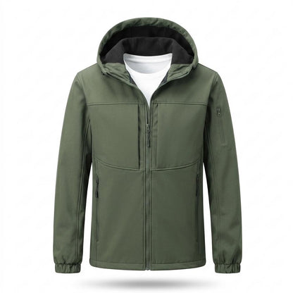 Nobleman Code - Cawed | Reißverschluss Softshell Jacke Herren
