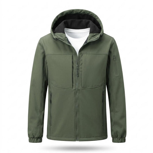 Gentleman Code - Cawed | Reißverschluss Softshell Jacke Herren