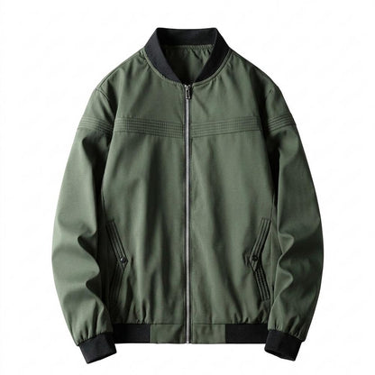 Gentleman Code - Veguk | Reißverschluss Stehkragen Jacke Herren