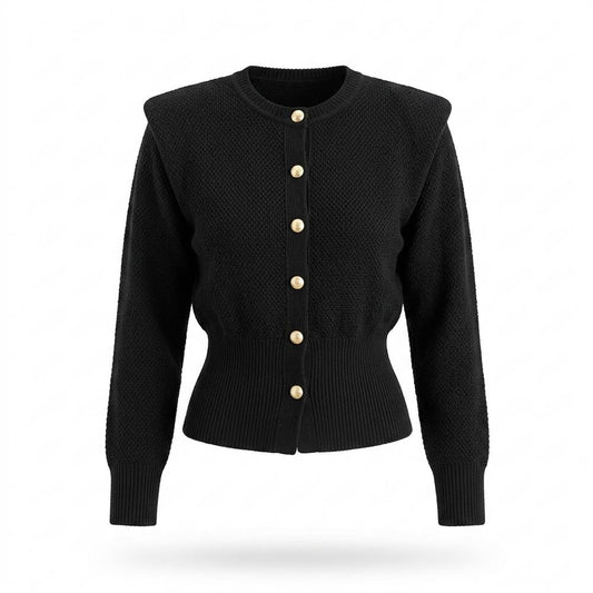 Nobleman Code - Nikom | Strukturiert Tailliert Cardigan Damen