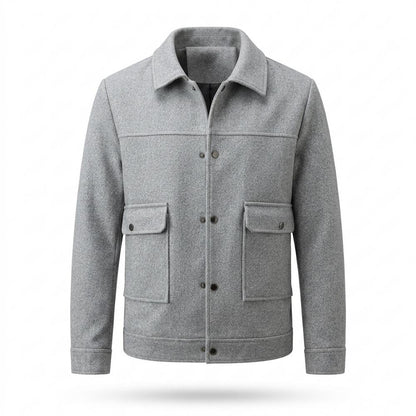 Gentleman Code - Mamit | Meliert Geknöpft Jacke Herren