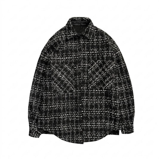 Nobleman Code - Kezan | Strukturiertes Kariertes Hemd Unisex