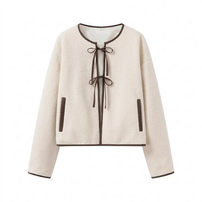 Nobleman Code - Tikot | Paspeliert Kragenlos Jacke Damen