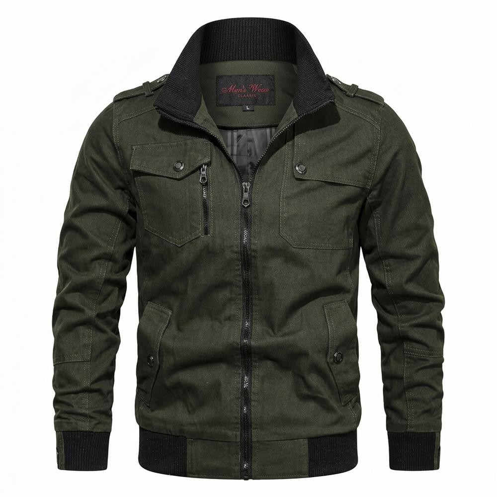 Nobleman Code - Nolis | Gefüttert Hochschließend Jacke Herren