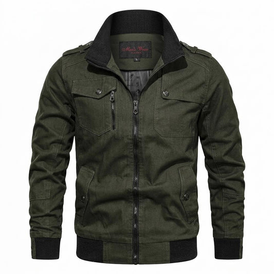 Nobleman Code - Nolis | Gefüttert Hochschließend Jacke Herren