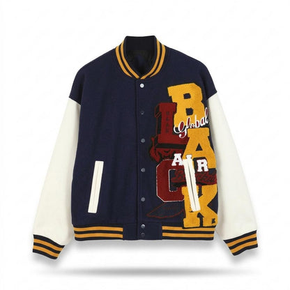 Gentleman Code - Dizuk | Zweifarbige Bestickte Jacke Unisex
