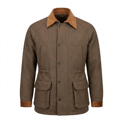 Gentleman Code - Yinem | Strukturiert Gefüttert Jacke Herren