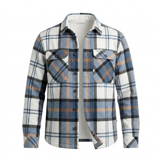 Nobleman Code - Ruwos | Kariertes Flanell Hemd Herren