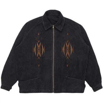 Gentleman Code - Yepan | Bestickte Cord Jacke Unisex
