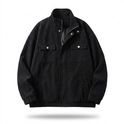 Gentleman Code - Tabom | Gerippte Weitgeschnittene Jacke Unisex