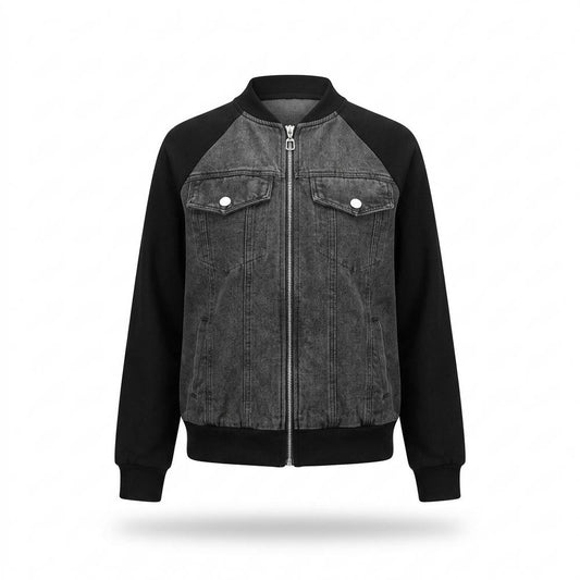 Gentleman Code - Dobik | Kombinierte Zweifarbige Jacke Damen