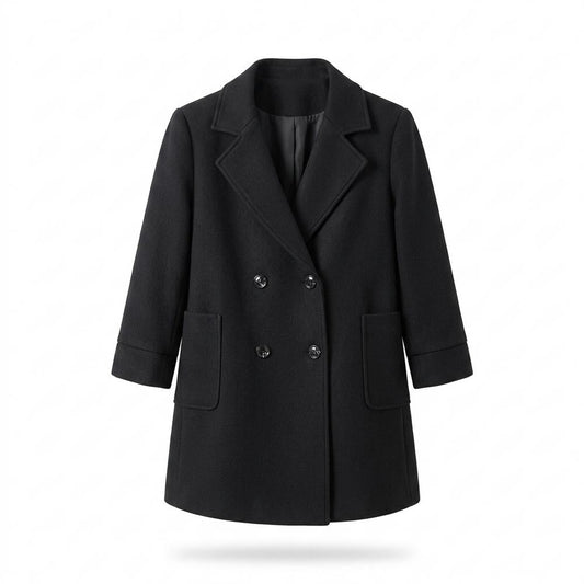 Nobleman Code - Mewod | Doppelreihig Tailliert Mantel Damen