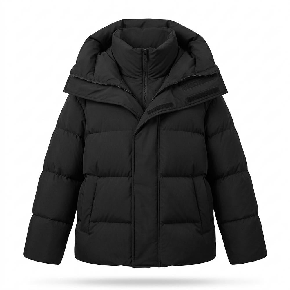 Nobleman Code - Lipos | Wattierte Hochgeschlossene Jacke Damen