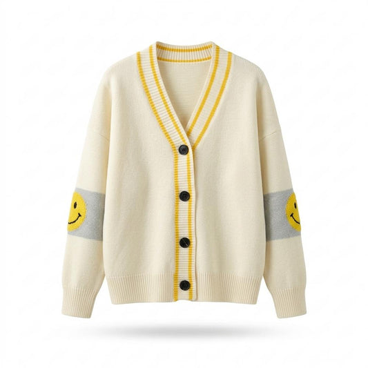 Gentleman Code - Aomol | Geknöpfter Gestrickter Cardigan Damen