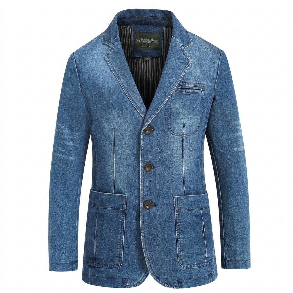 Gentleman Code - Lunem | Jeans Geknöpft Sakko Herren