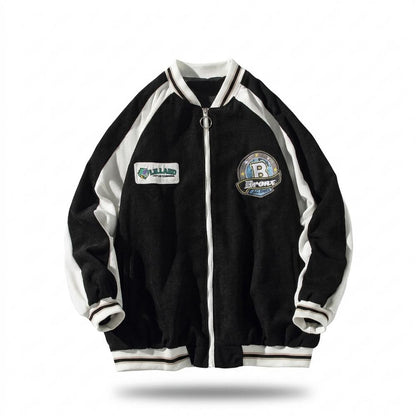 Gentleman Code - Tahal | Gerippt Gestreift Jacke Unisex