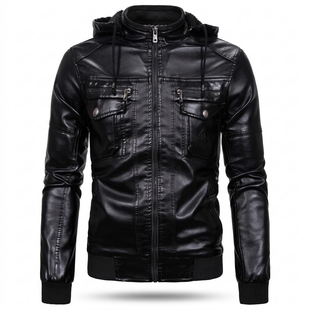 Gentleman Code - Yudam | Gefüttert Gesteppt Lederjacke Herren