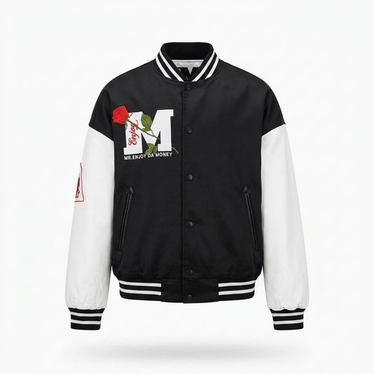 Gentleman Code - Capar | Bestickte Zweifarbige Jacke Herren