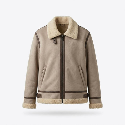 Nobleman Code - Nabok | Gefütterte Zweifarbige Wildleder-Jacke Unisex