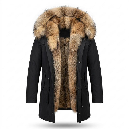 Nobleman Code - Citir | Warmer Gefütterter Mantel Herren