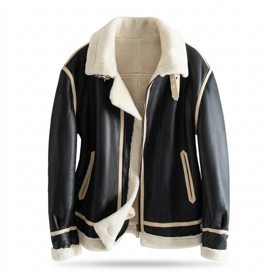 Nobleman Code - Sifon | Gefüttert Abgesetzt Lederjacke Unisex