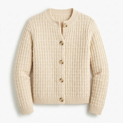 Gentleman Code - Eelun | Strukturiert Geknöpft Cardigan Damen