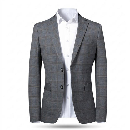 Nobleman Code - Camem | Kariert Tailliert Sakko Herren