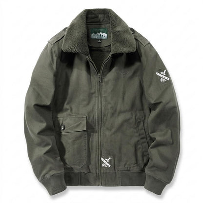 Gentleman Code - Dafut | Warme Gefütterte Jacke Herren