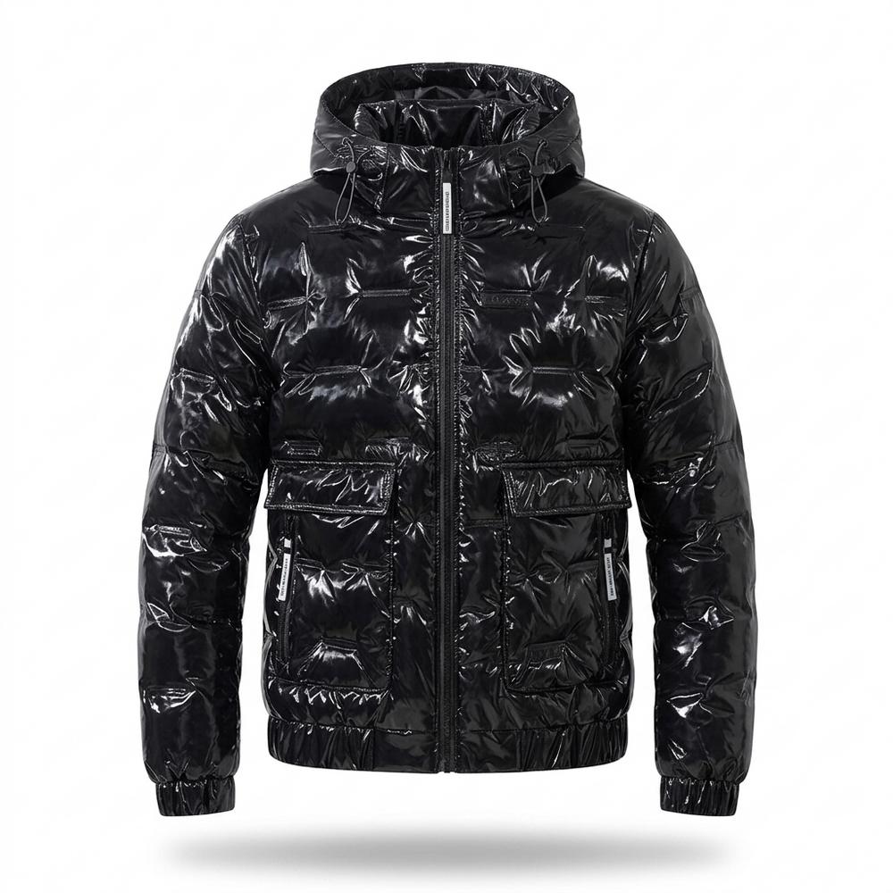 Gentleman Code - Nudud | Glänzend Gesteppt Jacke Unisex