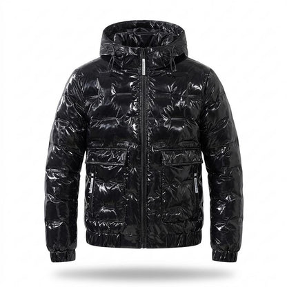 Gentleman Code - Nudud | Glänzend Gesteppt Jacke Unisex