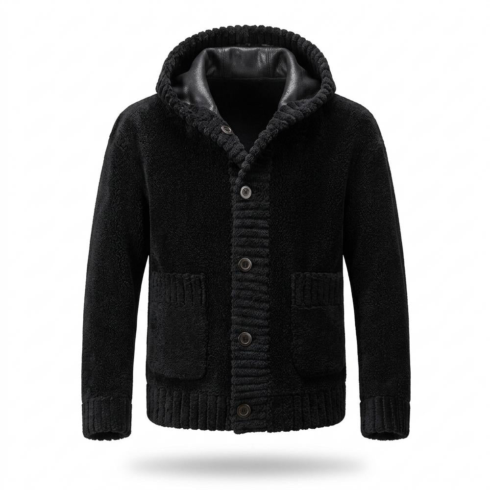 Nobleman Code - Tedon | Strukturiert Geknöpft Jacke Herren