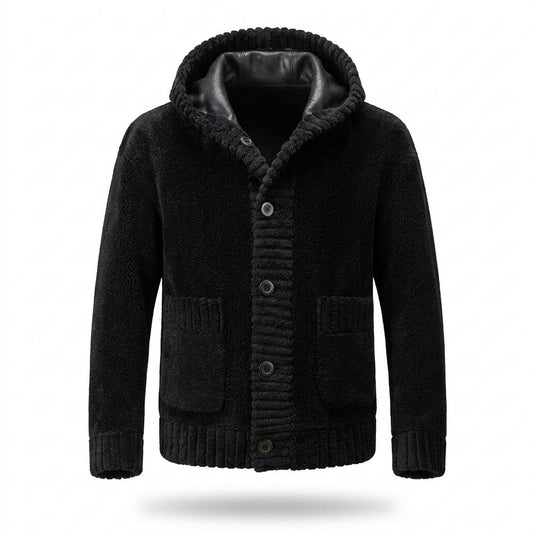 Nobleman Code - Tedon | Strukturiert Geknöpft Jacke Herren
