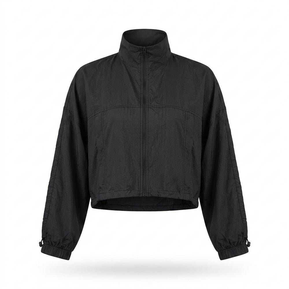 Gentleman Code - Lezak | Kurzgeschnittene Hochgeschlossene Jacke Damen