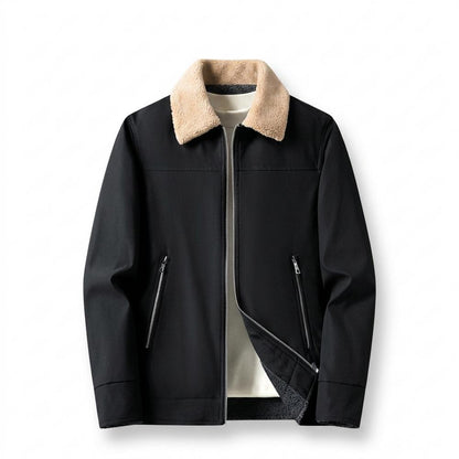 Gentleman Code - Yuvis | Gefüttert Reißverschluss Jacke Herren