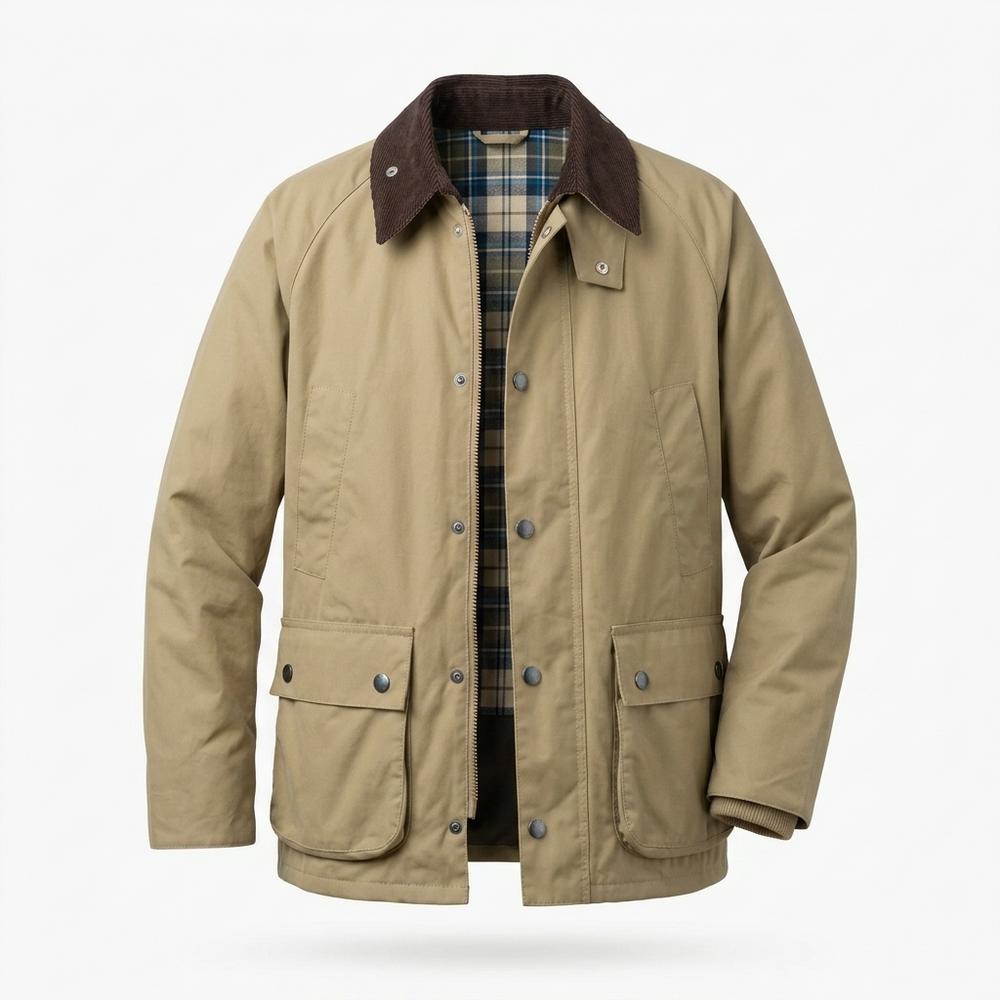 Nobleman Code - Yovad | Gefüttert Doppelverschließbar Jacke Herren