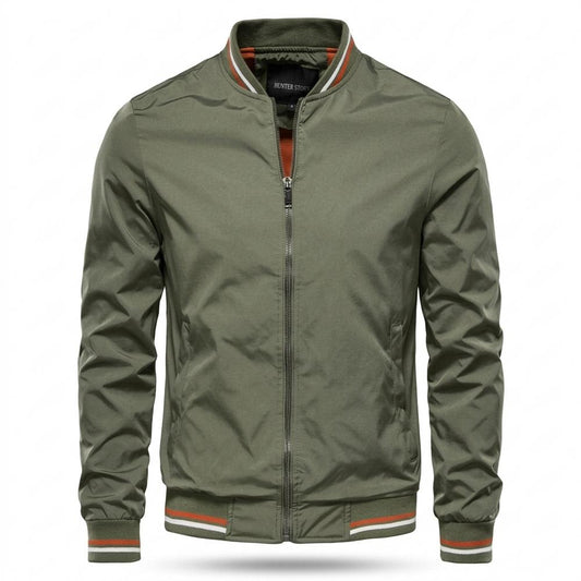 Gentleman Code - Aohed | Gestreifte Gefütterte Jacke Herren