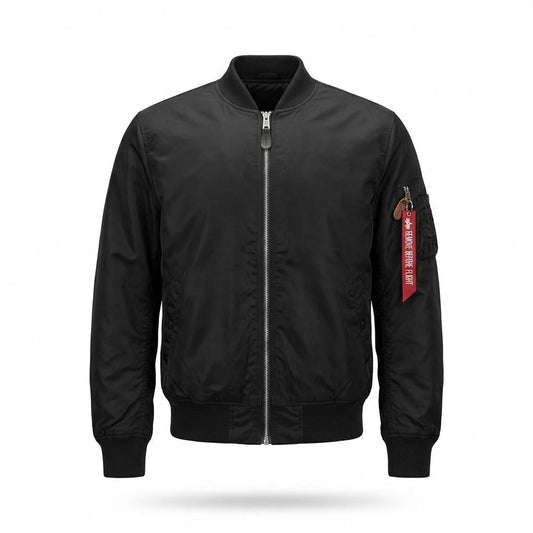Nobleman Code - Moher | Gefütterte Glänzende Jacke Herren