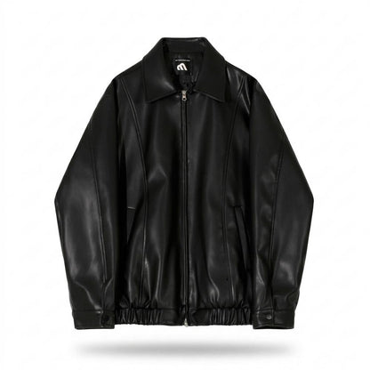 Gentleman Code - Damud | Locker Blousonartige Lederjacke Unisex