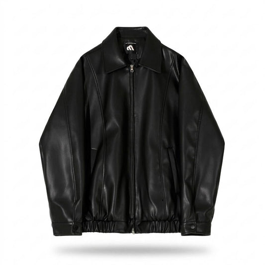 Nobleman Code - Damud | Locker Blousonartige Lederjacke Unisex