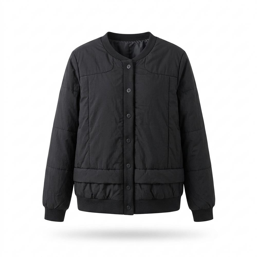 Gentleman Code - Yufim | Gefüttert Kragenlos Jacke Damen