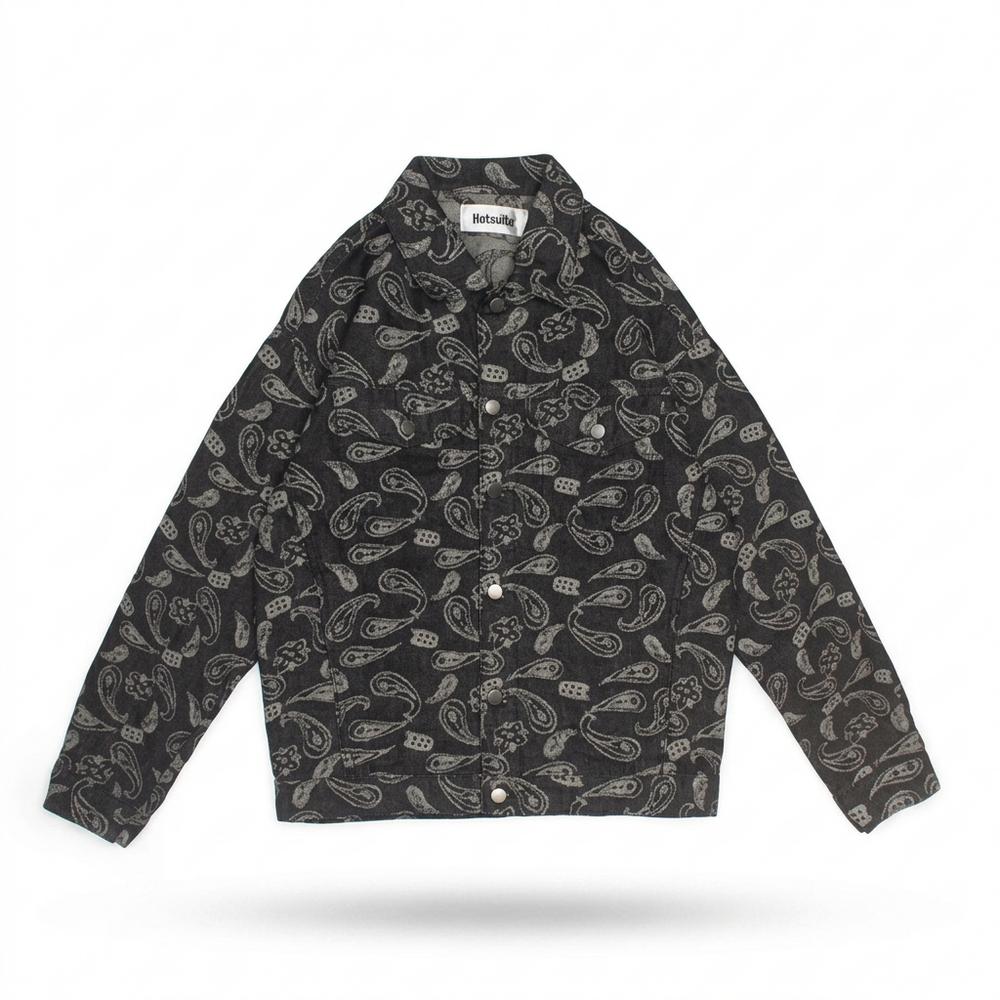 Gentleman Code - Vusan | Gemusterte Langärmlige Jacke Unisex