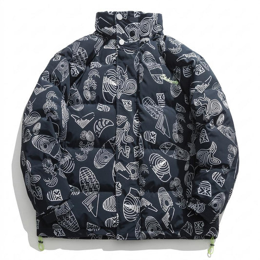 Nobleman Code - Miten | Gemustert Gefüttert Jacke Unisex