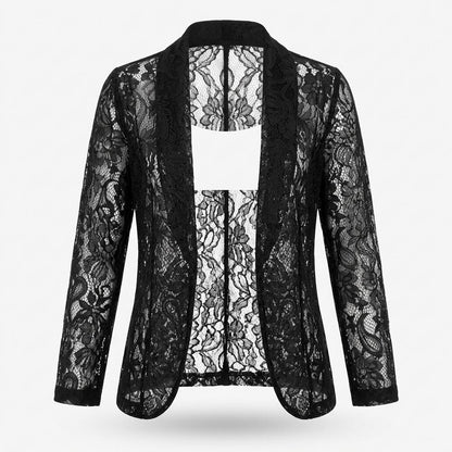 Nobleman Code - Vosir | Transparent Verschlusslos Jacke Damen