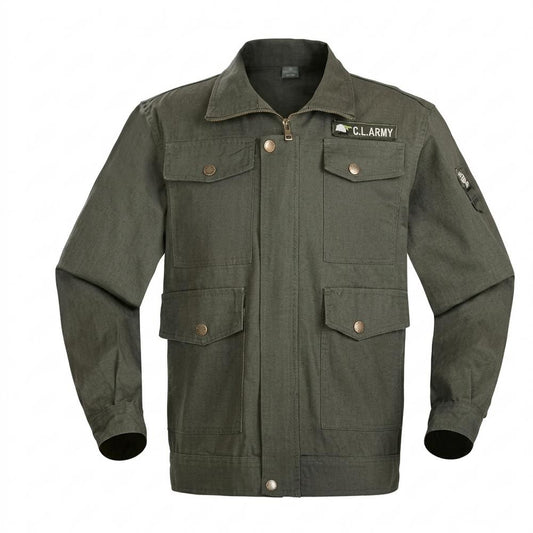Gentleman Code - Eavir | Reißverschluss Baumwoll Jacke Unisex