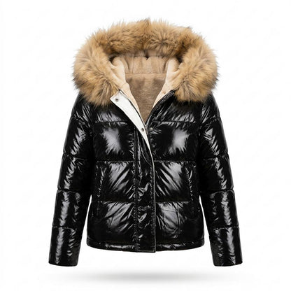 Nobleman Code - Kemad | Glänzend Gefüttert Jacke Damen