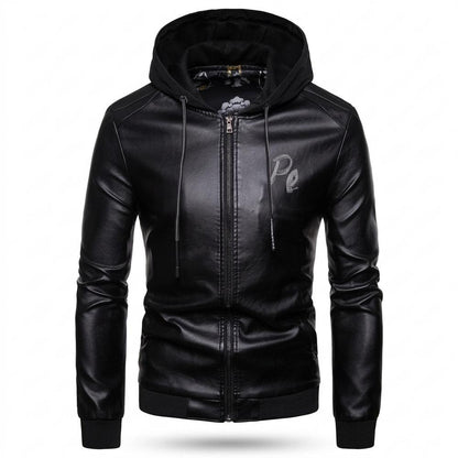 Gentleman Code - Nazul | Gefütterte Taillierte Lederjacke Herren