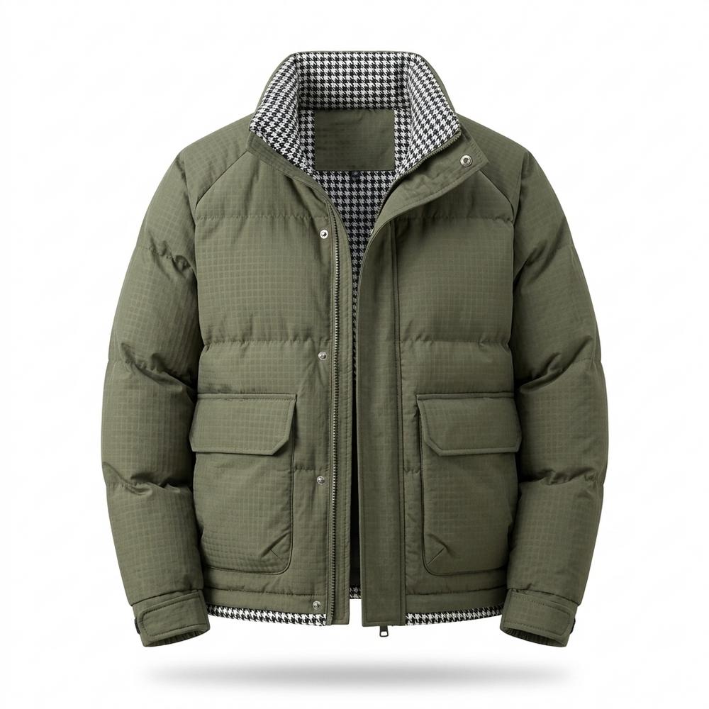 Nobleman Code - Eolul | Wattiert Strukturiert Jacke Herren